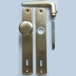 EL-74 front-door knob set with key-hole (BB)