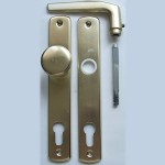 EL-74 front-door knob set with cylinder-hole (PZ)