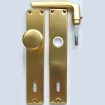 5300 front-door knob set with key-hole (BB)