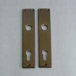 5300 back-plate with cylinder-hole (PZ)
